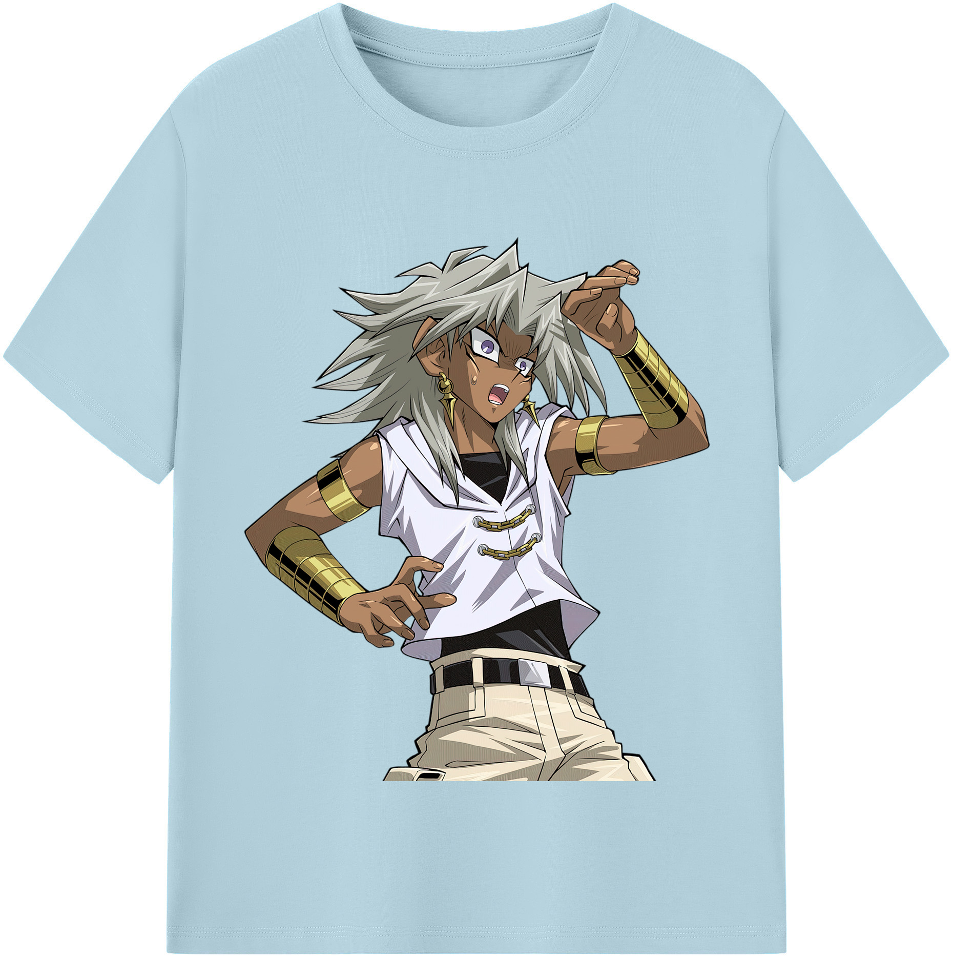 （画像用） 遊☆戯☆王 Yu-Gi-Oh! 綿100％半袖Tシャツ（フロントプリント）